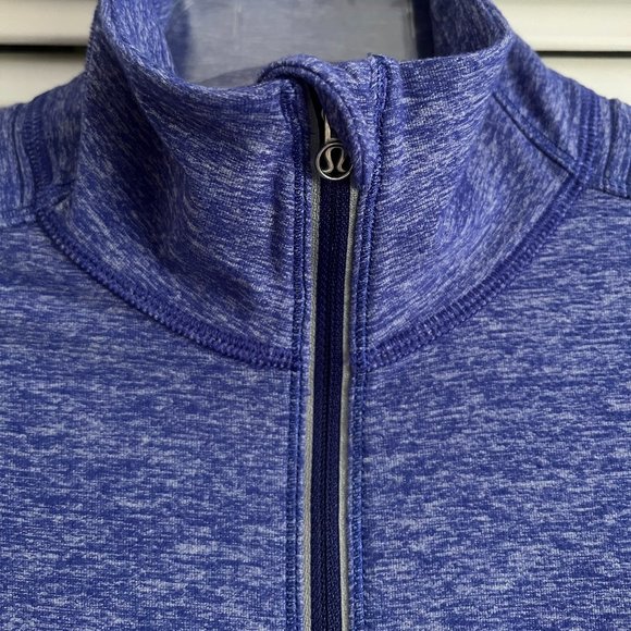 Lululemon Star Runner Pullover Pigment Blue size 6 rare - Picture 3 of 15
